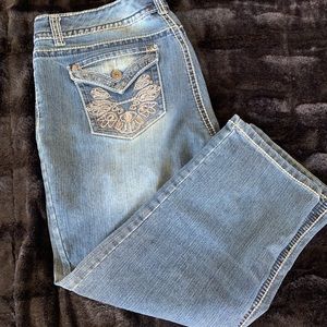 Capri cropped jeans
